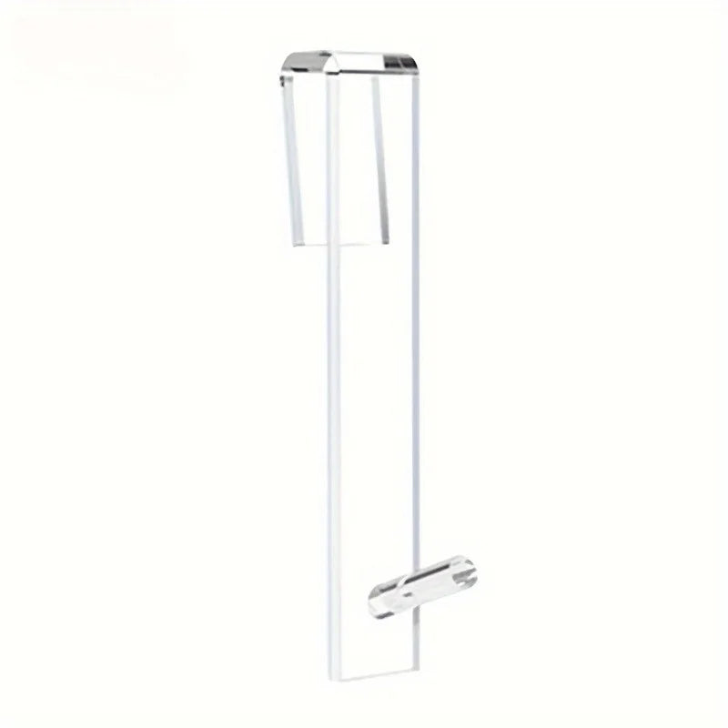 Punch-Free Transparent Acrylic Shower Door Hook & Towel Rack Bathroom Door Hook QXL