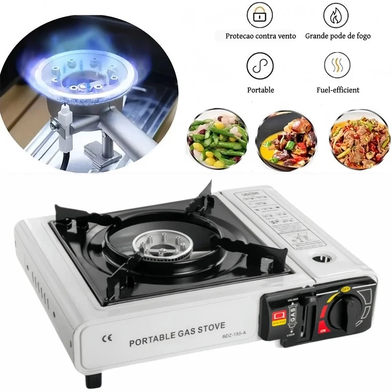 Portable Card-Type Stove | Outdoor BBQ & Hot Pot Camping Portable Camping Stove QXL