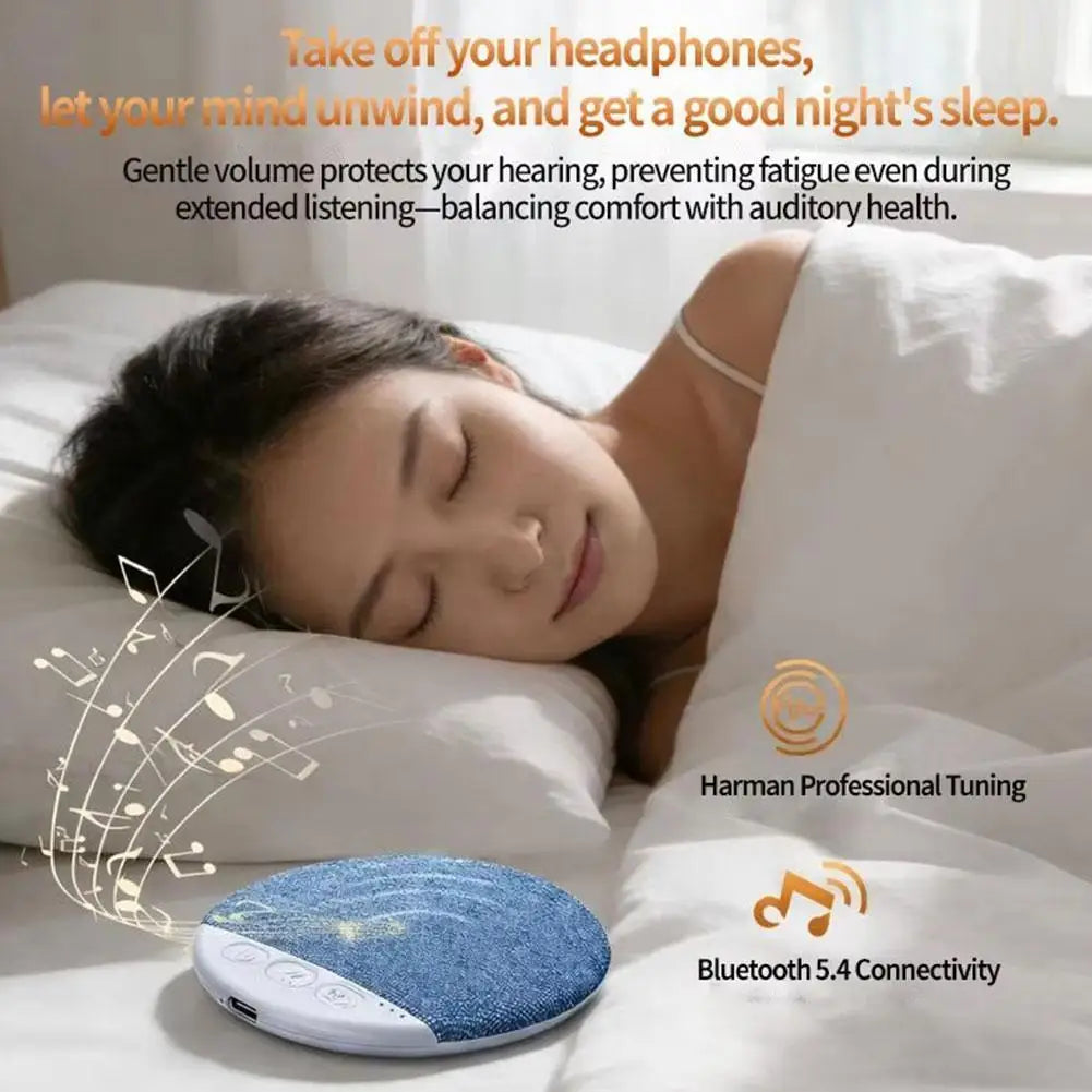 Ultra-Thin Bluetooth Pillow Speaker with White Noise – Sleep Aid Bluetooth Pillow Speaker QXL