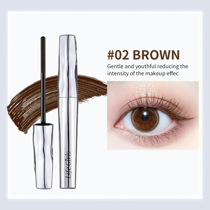 Life Girls Waterproof Mascara | Lengthening Curling Lash Primer Mascara Lash Primer QXL 2 BROWN