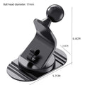 Universal Car Phone Holder | 17mm Ball Head Adhesive Mount Car Phone Mount QXL A4