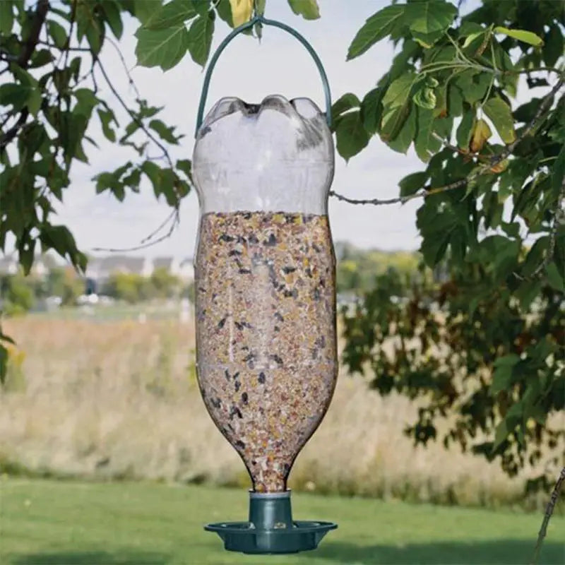 Automatic Hanging Bird Feeder Bowl for Parrot & Wild Birds Bird Feeder QXL