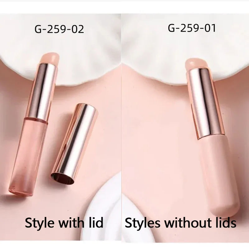 Silicone Nail Art Brush | Mirror Powder & Gradient Applicator Nail Art Applicator QXL