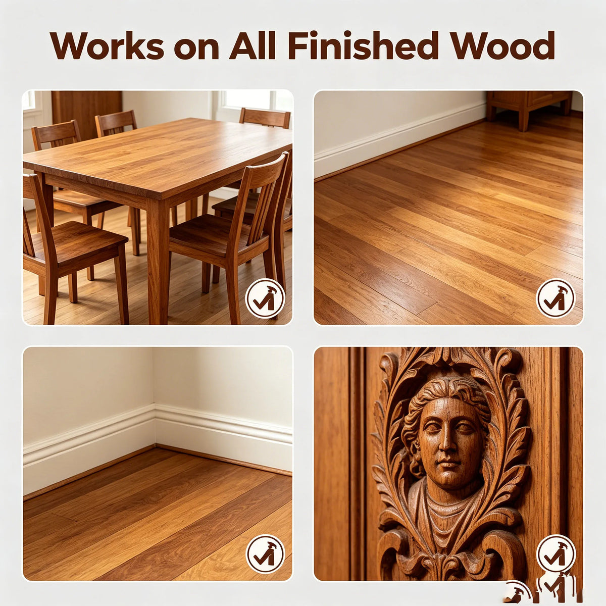 Hardwood Floor Cleaner & Restorer | Revives & Polishes Wood Floor Cleaner Restorer QXL