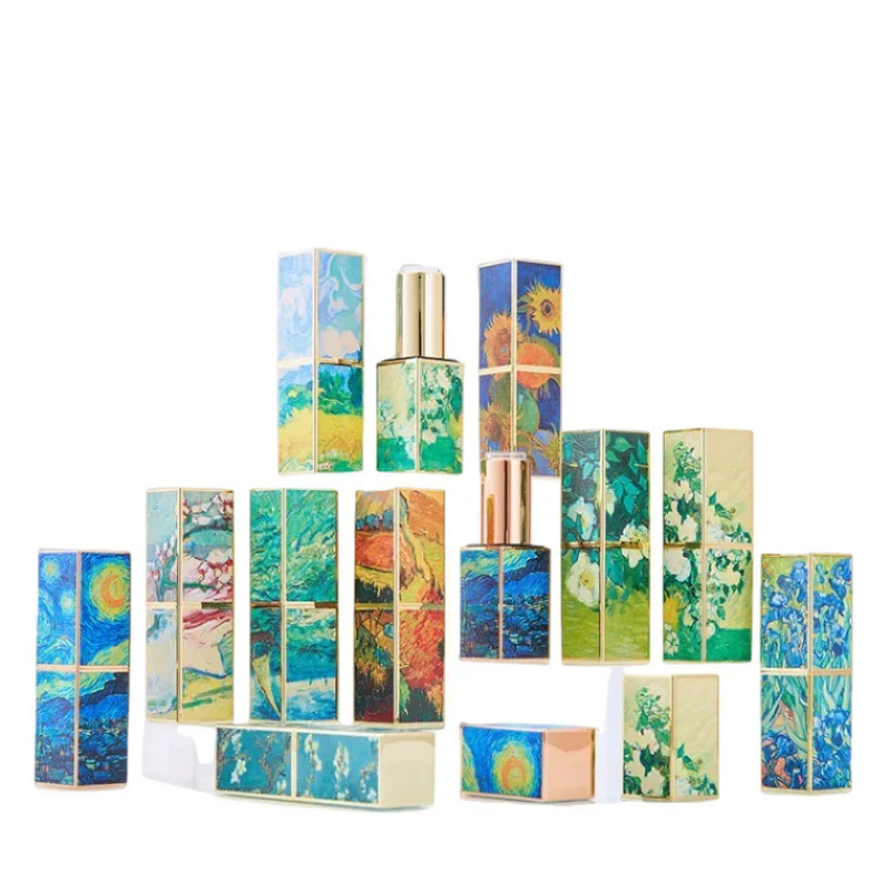 Van Gogh DIY Empty Lipstick Tube | Magnetic Lid | 12.1mm DIY Lipstick Tube QXL