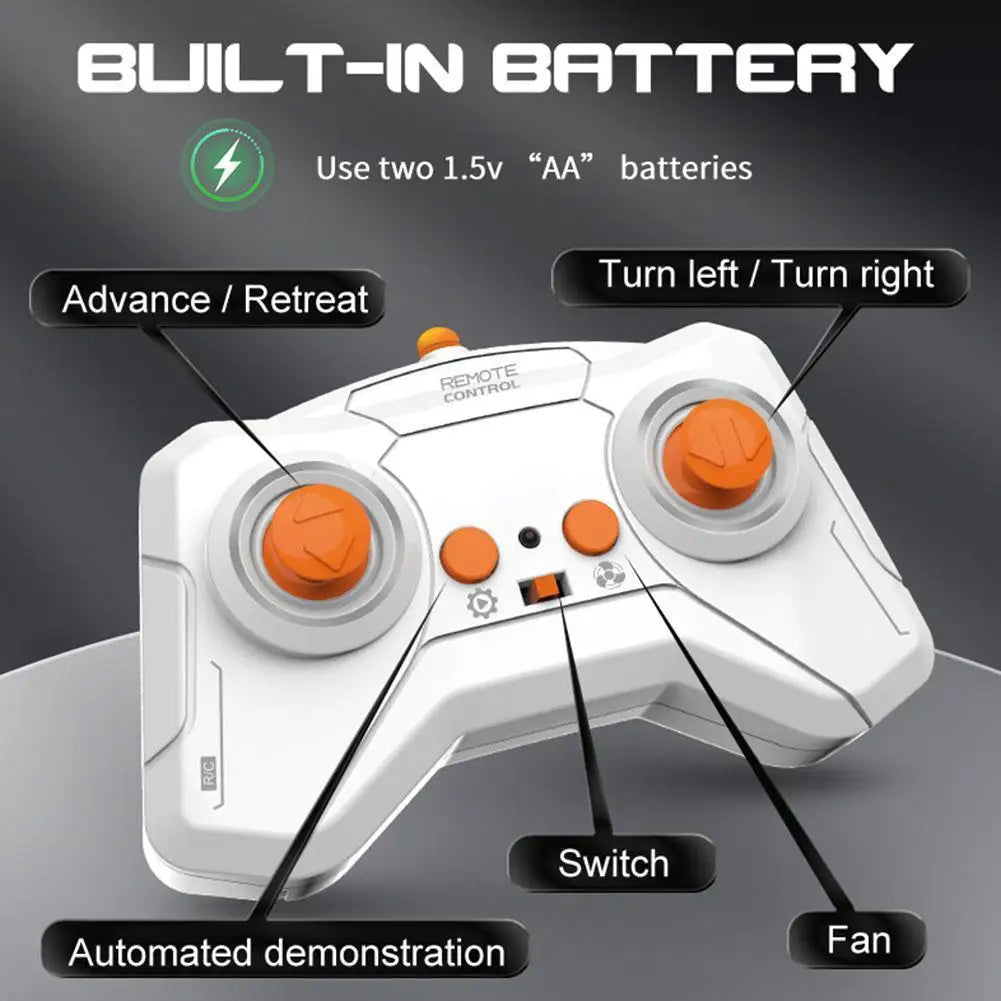 Wall Climbing RC Gecko Toy | LED Eyes & 360° Rotation RC Wall Climbing Toy QXL