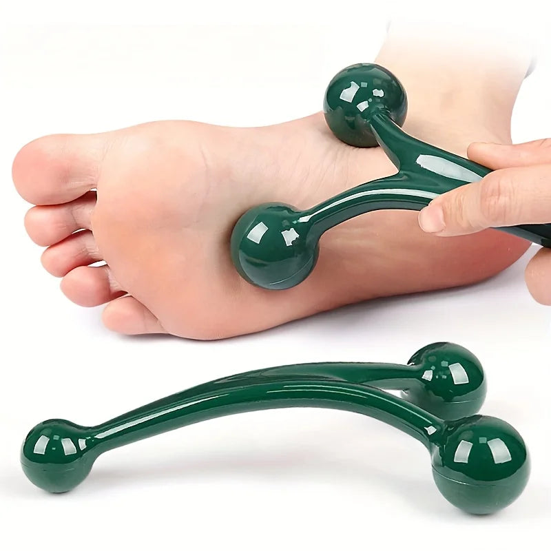 3-Head Manual Massager for Neck, Shoulders & Feet Manual Massager QXL
