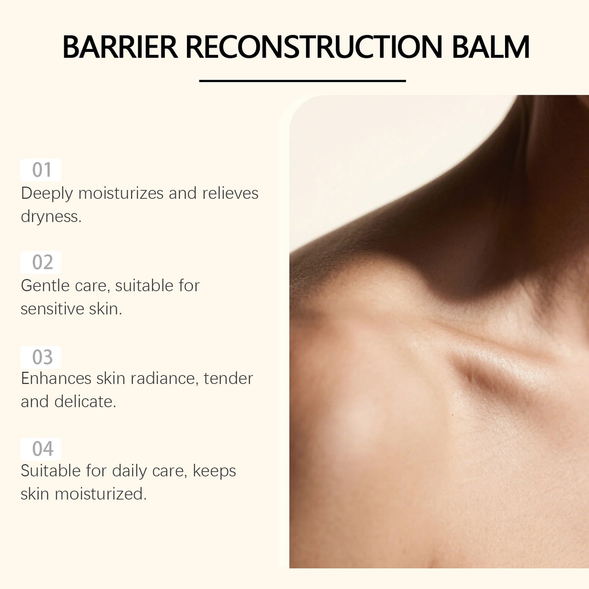 Natural Tallow Skin Balm – Lightweight Moisturizer 85g Skin Moisturizer Balm QXL
