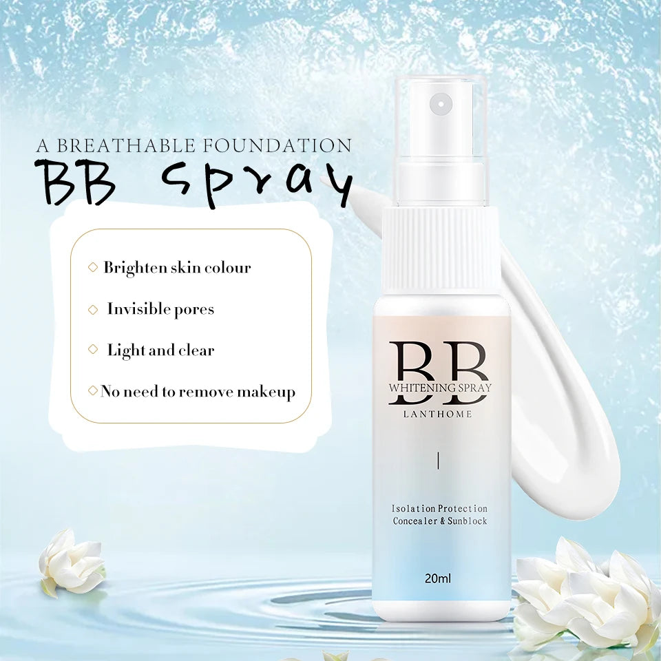 BB Brightening Spray Foundation & Moisturizing BB Cream 20ml BB Spray Foundation QXL