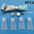 30ml Frosted Squeeze Tubes 3/6-Pack | Reusable Travel Containers Travel Squeeze Tubes QXL 6pcs set