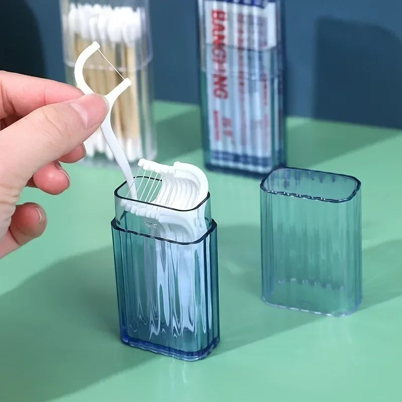 Clear Small Item Storage Box – Travel & Bathroom Organizer Mini Storage Box QXL