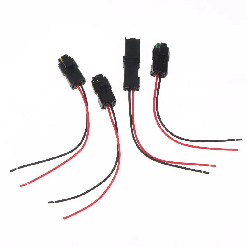 2-Pin Waterproof Plug Connector Male Female | Car Motorcycle Waterproof Wire Connector QXL