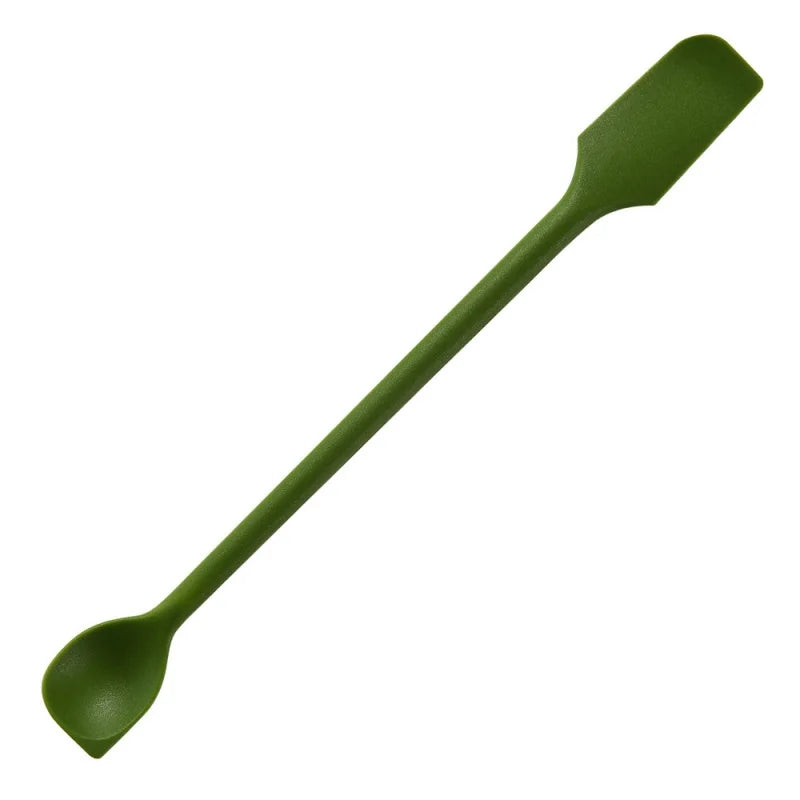 3-Piece Silicone Spatula Set | Double-Head Makeup Scraper Makeup Spatula Set QXL Green-1pc