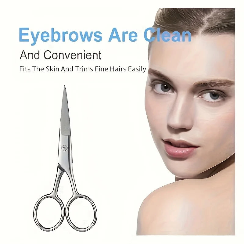 Stainless Steel Grooming Scissors – Eyebrow, Nose & Nail Grooming Scissors QXL