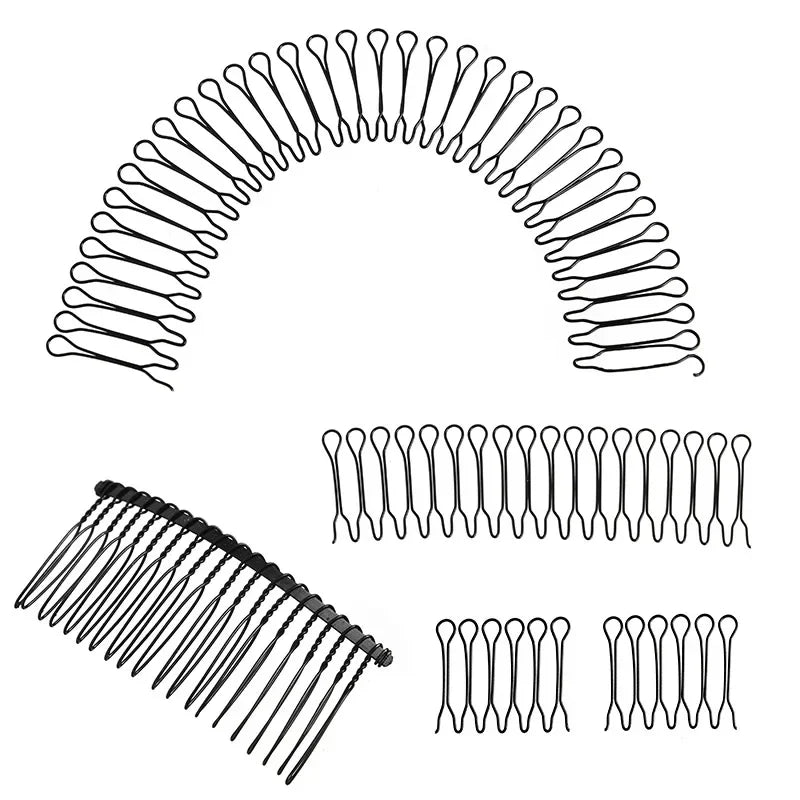 Invisible Bang Fix Insert Comb & Hairpin | Korean Style Hair Clip & Comb QXL