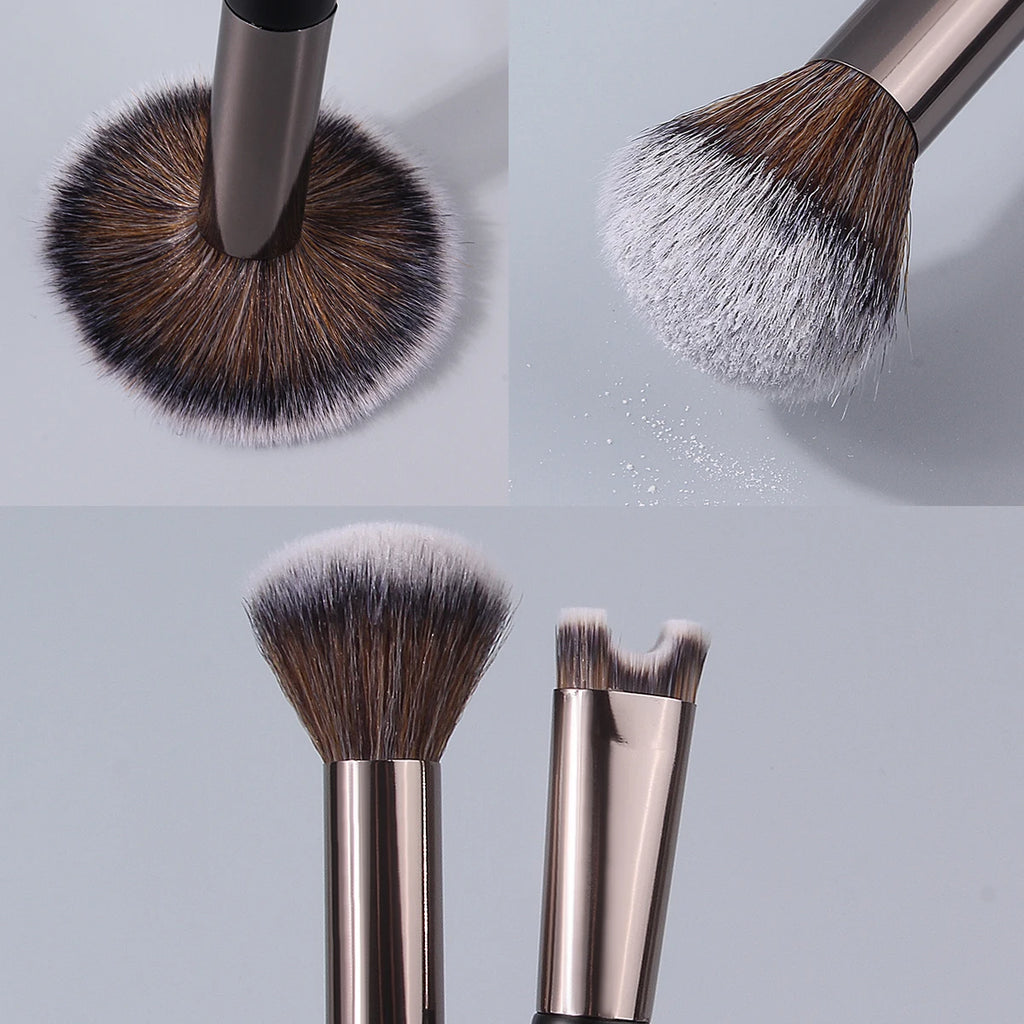 Dual-Head Makeup Brush | Blush, Contour & Nose Shadow Dual-Head Makeup Brush QXL