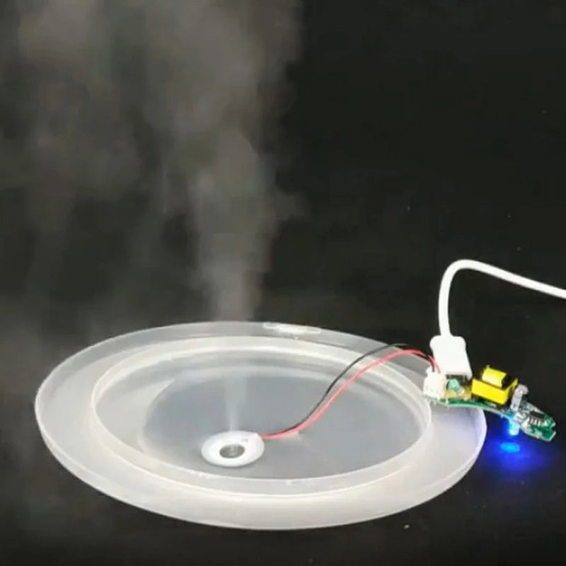 5-Pack 16mm Ultrasonic Atomizer Film Plates | Mist Maker Ultrasonic Transducer Disc QXL