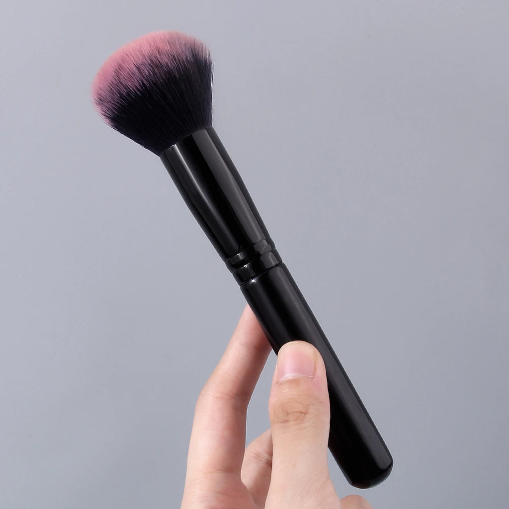 KOSSHOW Fluffy Blush Brush – Soft Pink Gradient Makeup Brush Blush Makeup Brush QXL