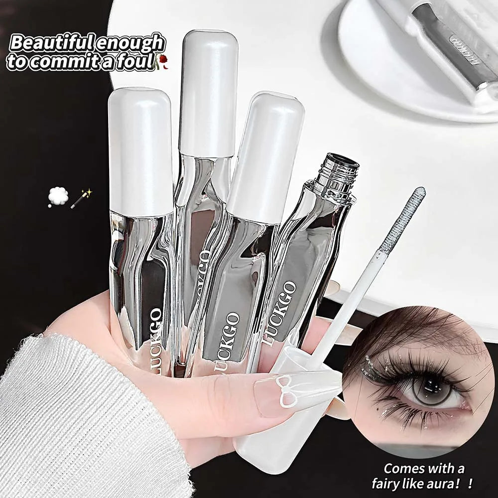 Diamond Shine Sparkle Mascara – Long-Lasting Curl & Smudge-Proof Shimmer Mascara QXL