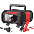 EAFC 15A Car Battery Charger 12V/24V | Lead-Acid & LiFePO4 Car Battery Charger QXL Red