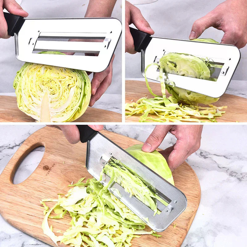 Stainless Steel Cabbage Slicer with Handle | Vegetable Shredder Vegetable Slicer QXL