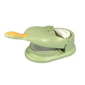 2-in-1 Dumpling Maker & Dough Wrapper Presser | DIY Kitchen Dumpling Maker Tool QXL green
