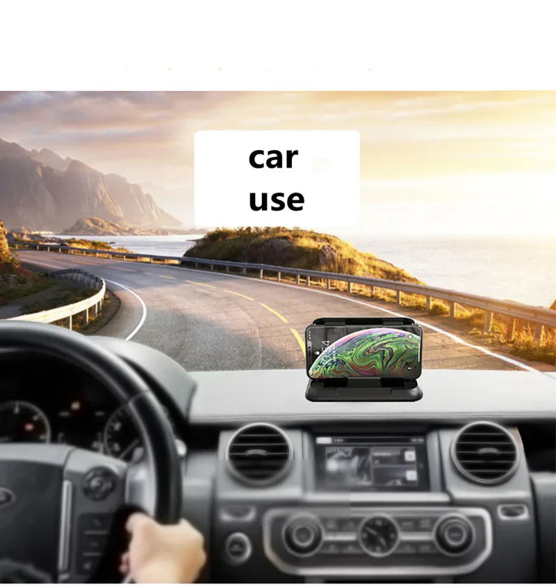 Universal Car Dashboard Phone Holder | Anti-Slip Silicone Mount Car Phone Mount QXL