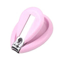 Baby Nail Clipper – Safe Infant Finger & Toe Trimmer Baby Nail Clipper QXL B313 Pink