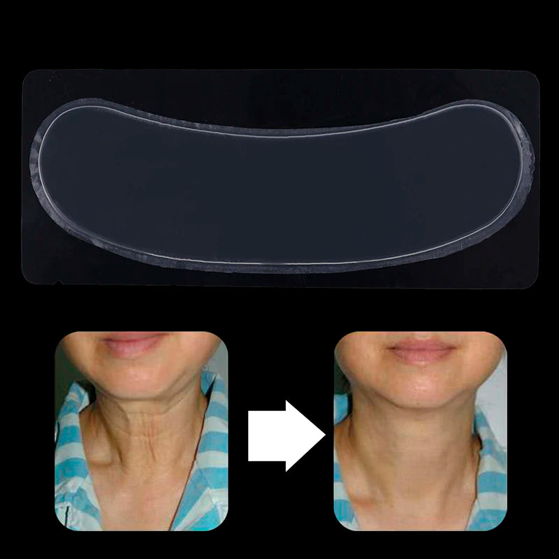 Silicone Neck Smoothing Pad | Reusable Anti-Wrinkle Patch Neck Smoothing Pad QXL