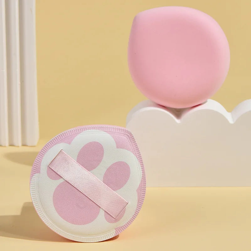 Cat Claw Makeup Sponge Puff | Foundation Cushion Applicator Makeup Sponge Puff QXL Pink
