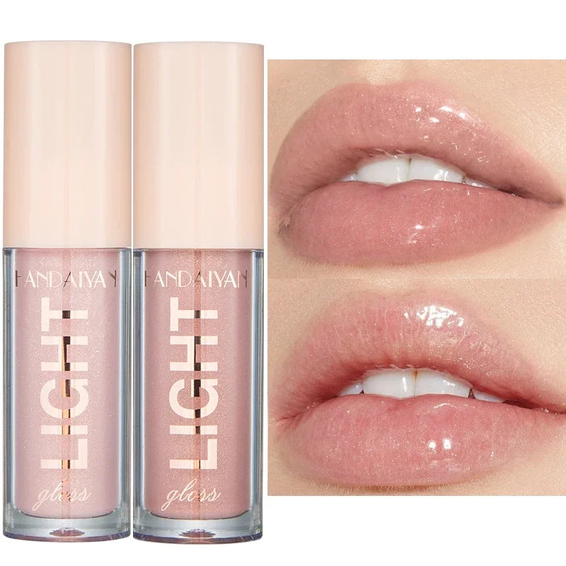 HANDAIYAN 12-Color Mirror Pearl Lip Gloss | Shimmer Finish Pearl Lip Gloss QXL
