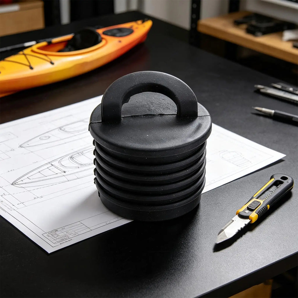 Kayak Scupper Drain Plug with Pull Tab | Rubber Waterproof Kayak Scupper Plug QXL