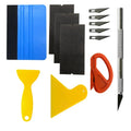 Car Vinyl Wrap Tool Kit – Squeegee, Scraper & Cutter Knife Car Wrap Tool Kit QXL 13PCS