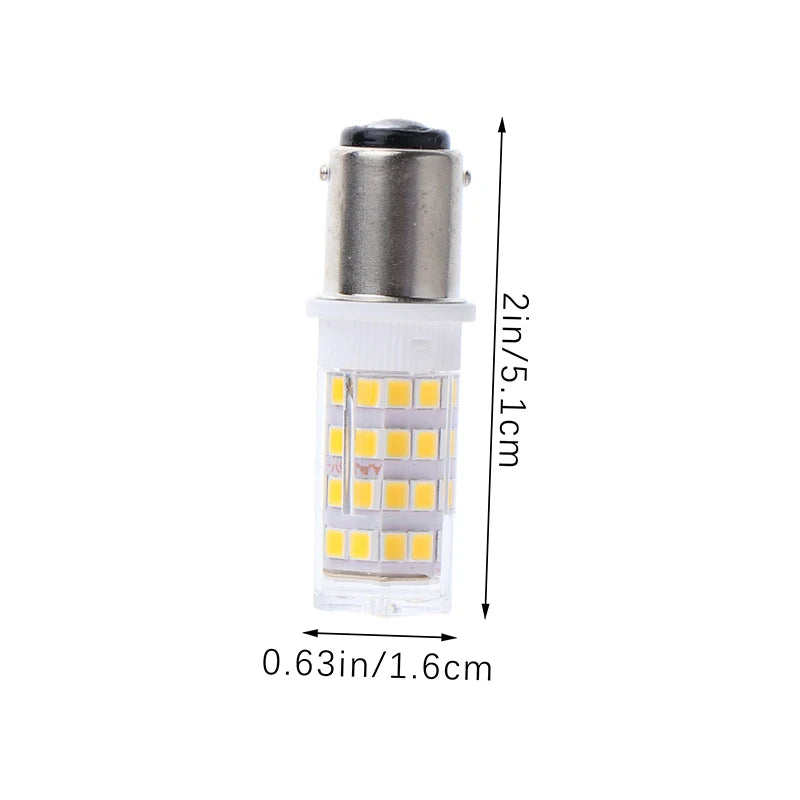 BA15D LED Corn Bulb 5W 360° 310-340LM | Sewing Machine Lamp LED Corn Bulb QXL