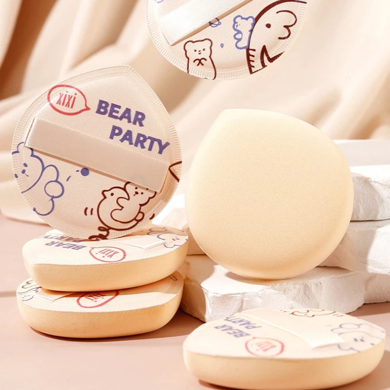 Bear Milk Coffee Makeup Sponge Puff | Foundation Applicator Makeup Sponge Puff QXL