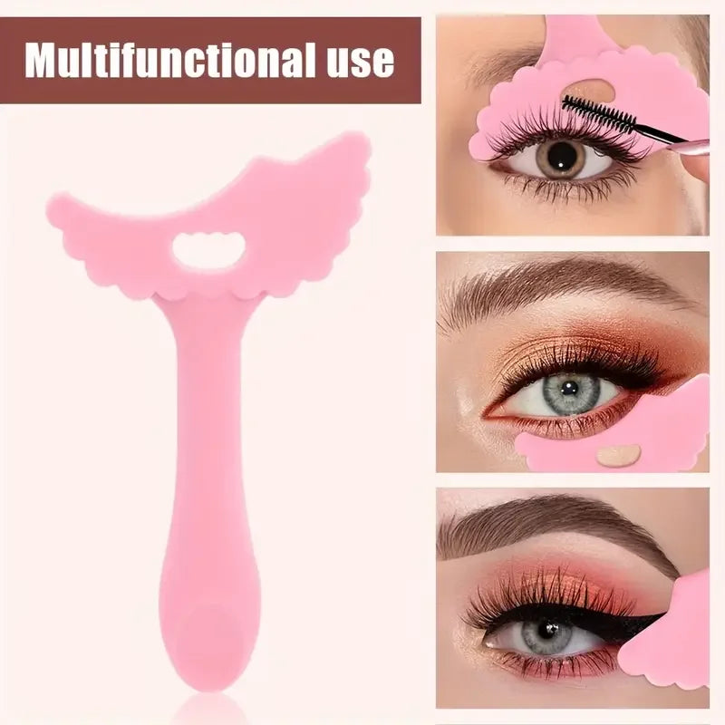3-Piece Silicone Makeup Stencils | Wing, Liner & Lip Aid Makeup Stencil Set QXL