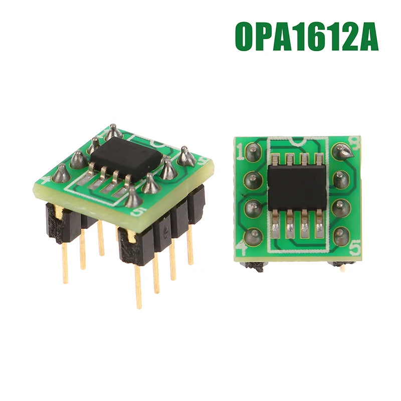 OPA1612A Dual Op Amp IC SOP8 to DIP8 | Audio Amplifier Chip Audio Op Amp IC QXL