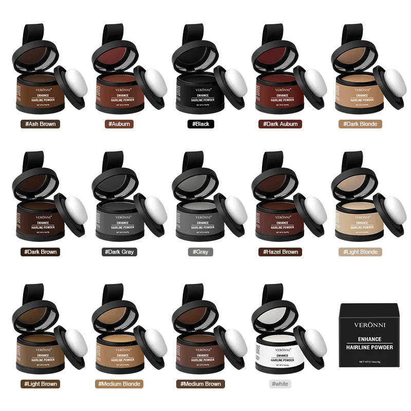 Waterproof Hairline Shadow Powder 4g | Root & Scalp Cover Hairline Cover Powder QXL