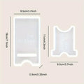 Phone Stand Resin Silicone Mold | Epoxy Casting DIY Craft Resin Casting Mold QXL 1set