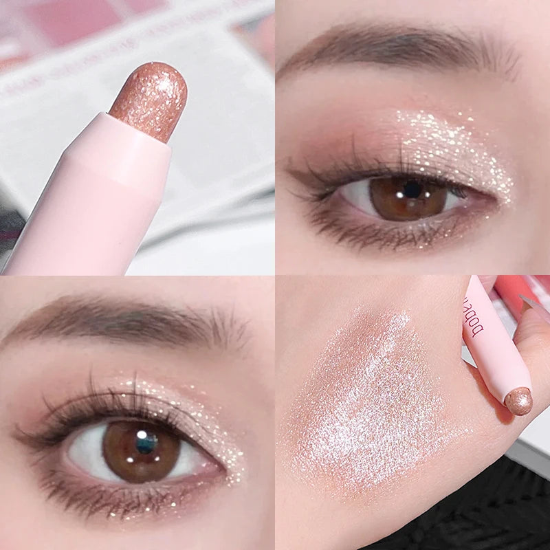 Pearl Shimmer Eyeshadow Pencil | Waterproof Highlighter Stick Eyeshadow Pencil QXL 8088-02