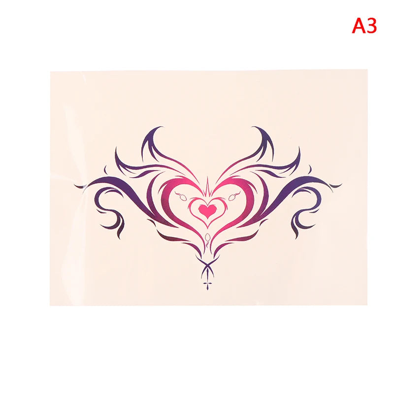 Waterproof Temporary Wing Tattoo Sticker – Leg, Arm & Back Temporary Tattoo Sticker QXL A3