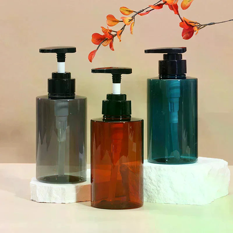 Empty Pump Dispenser Bottle 300ml 500ml – Soap, Lotion & Shampoo Pump Dispenser Bottle QXL