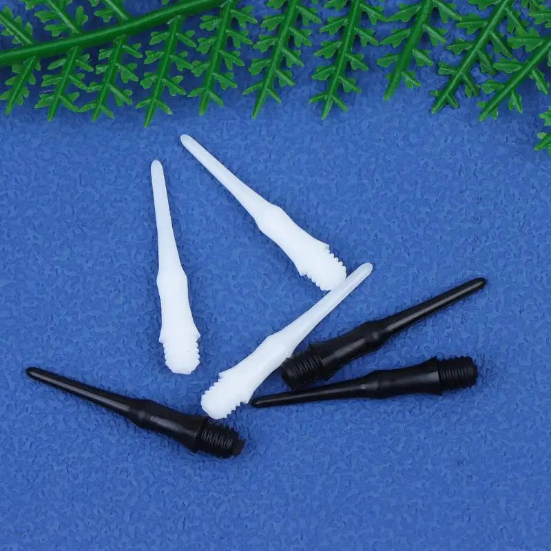 100-Pack Soft Plastic Dart Tips for Electronic Dartboards Dart Tip Replacement QXL