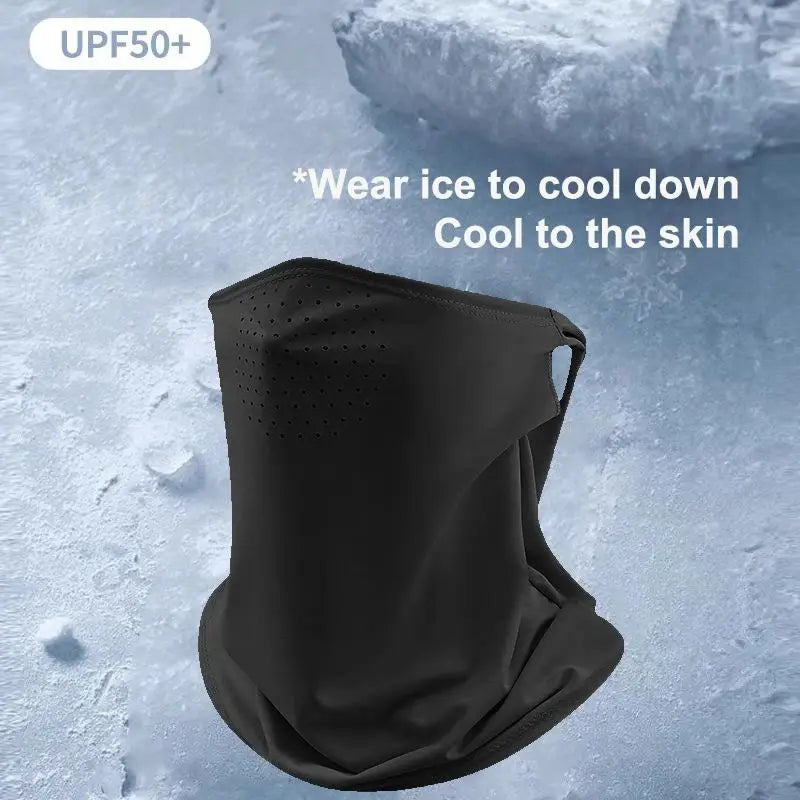 Ice Silk Neck Gaiter | UV Protection Cycling & Running Scarf Neck Gaiter Scarf QXL