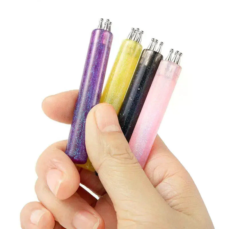 5-Petal Nail Dotting Tool | DIY Flower Nail Art Pen 1.8mm Nail Dotting Pen QXL