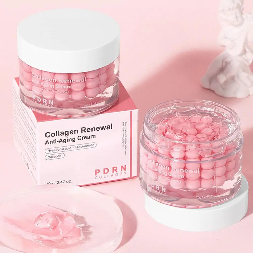 Salmon Collagen Capsule Cream | Firming & Moisturizing Collagen Face Cream QXL