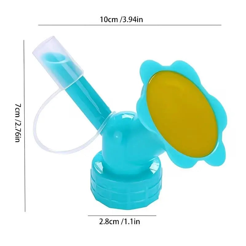 3-Pack Sunflower 2-in-1 Watering Nozzle for Bottles & Plants Garden Watering Nozzle QXL