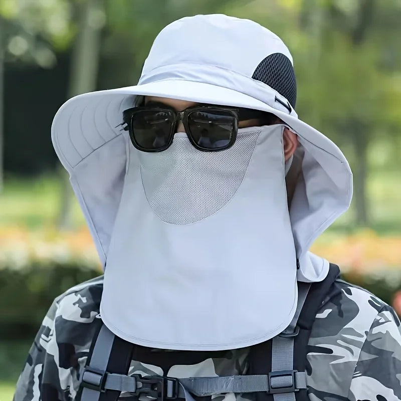 Unisex Outdoor Fisherman Hat | Sun Protection Knit Cap Sun Protection Hat QXL