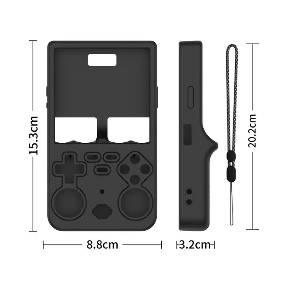 R36 Ultra Silicone Case | Dustproof Handheld Console Cover Console Protective Case QXL