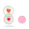 Heart-Shaped Makeup Brush Cleaning Soap 100g + Silicone Pad Brush Cleaning Soap QXL onesize